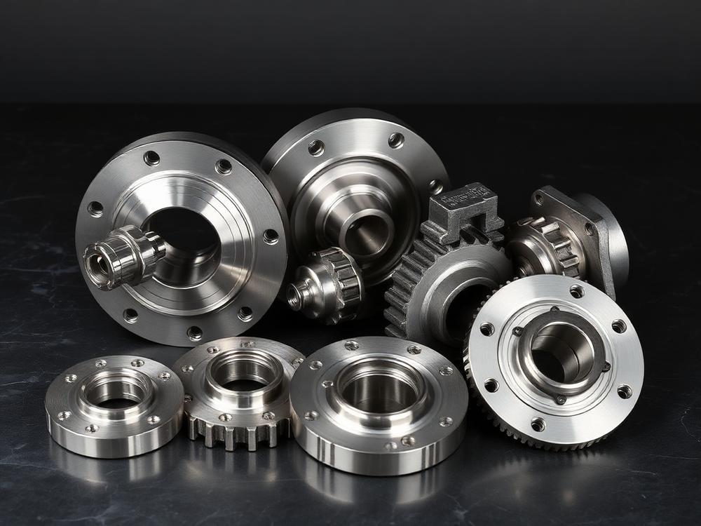 Flanges, cubos e engrenagens